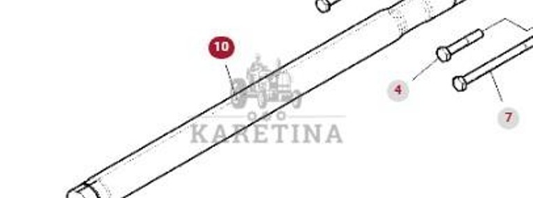 Fendt 930 933 936 939 942 Vario Gen 6 Wał Womu WOM CZĘŚCI 961150220070-1