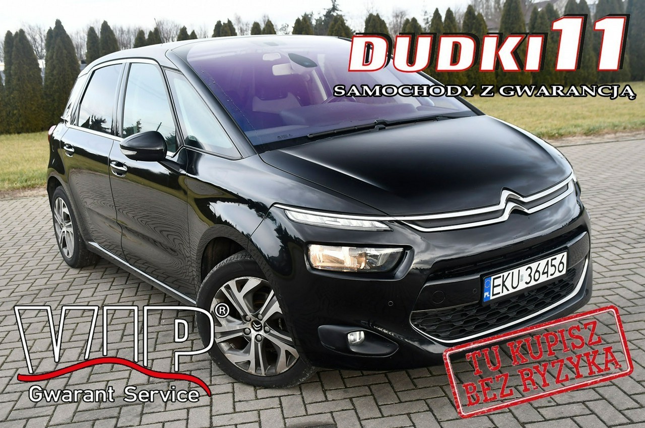 Citroen C4 Picasso II 1,6Benz DUDKI11 Navi,Asystent parkowania,Kamera Cof.Parktronic.OKAZJ