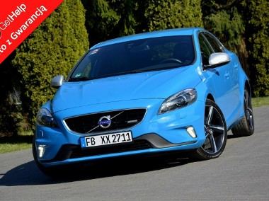 Volvo V40 II R-Design Skóry Xenon LED Navi Virtual Zegary Klimatronic Alu 18" AS-1