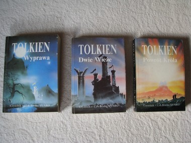 J.J.R. Tolkien Władca pierścieni 3 tomy Wyprawa, 2 wieże, Powrót króla-1