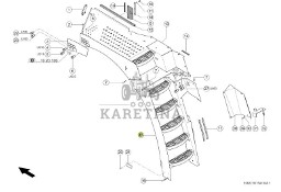 Claas Jaguar 970 - schody 0027981050