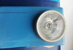 metalowa kultowa latarka na płaską baterię z czasów PRL