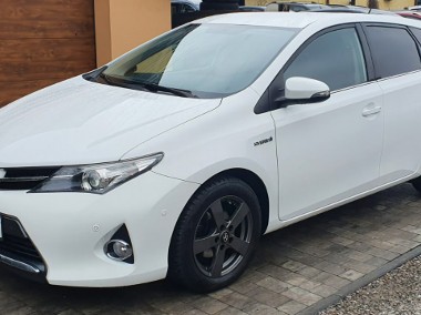 Toyota Auris II 1.8B Hybryda, Przebieg Tylko 130tyś, Oryginalny Lakier, Jak Nowy-1