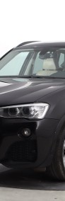 BMW X3 II (F25) , Salon Polska, Serwis ASO, 190 KM, Automat, Skóra, Navi,-3