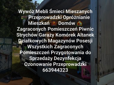 Opróżnianie Likwidacja Zagraconych Mieszkań Domów Wywóz Mebli Śmieci Niemodlin-1