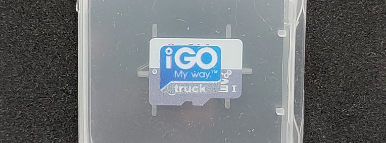 Karta microSD iGO TRUCK pełna Europa 2024Q2 WinCE-1