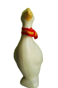 Ceramiczna figurka gęsi ze szwedzkiej manufaktury Kullabygde-2