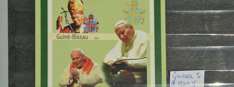 Papież Jan Paweł II Gwinea Bissau II ** Wg Ks Chrostowskiego 339 Cięty-1