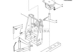 New Holland T6090 T6070 Rama 82032371