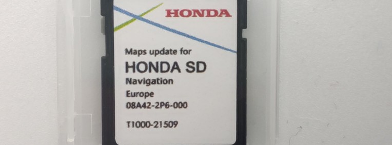 Aktualizacja map Honda SD-1