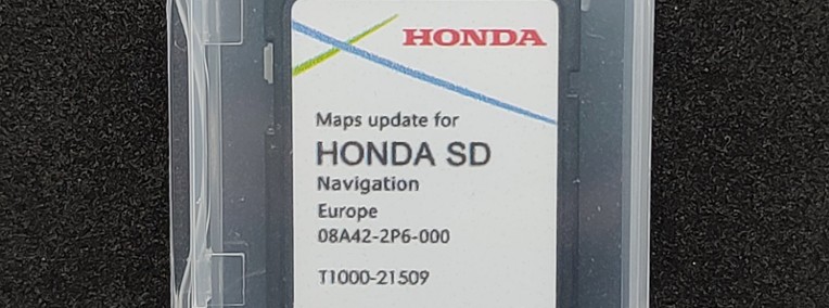 Aktualizacja map Honda SD-1