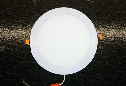 Lampa LED podtynkowa wpuszczana sufit podwieszany śr. 22 cm 2 szt.