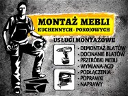 Skręcanie_Montaż mebli_kuchni_AGD_wymiany…przeróbki…poprawki…→ SZYBKIE三TERMINY