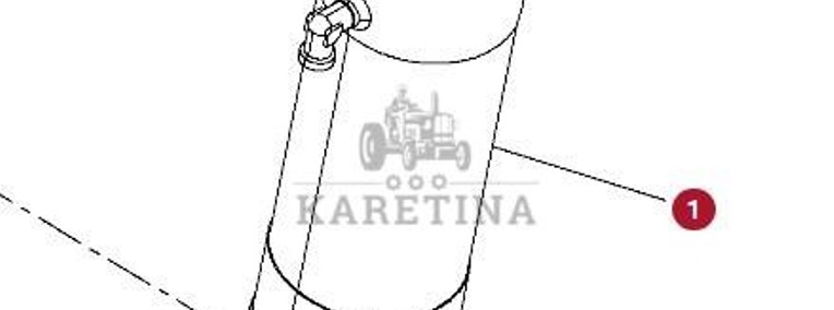 Fendt 930 933 936 942 GEN 7 Siłownik Hydrauliczny Tylnego TUZ CZĘŚCI H218PB400102A-1