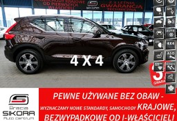 Volvo XC40 INSCRIPTION 4x4 AUTOMAT Led+Skóra+Navi Gwarancja 1wł Kraj Bezwyp F23
