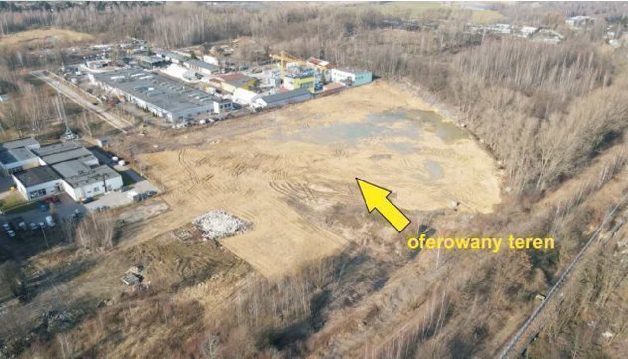 Bytom- działka inwestycyjna o pow. 2.964 m² – pohled 3