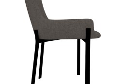 vidaXL Krzesła stołowe, 2 szt., kolor taupe, tapicerowane tkaniną282598