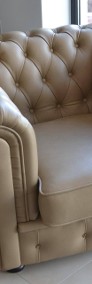 Stylowy komplet Chesterfield 311 skóra 100%-4