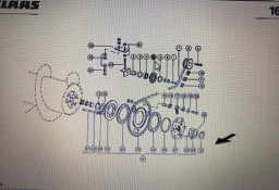 CLAAS 00 0818 767 0/CLAAS V900-V700 koło zębate napinacza