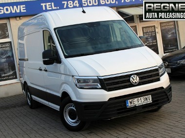 Volkswagen Crafter 177KM SalonPL FV23% Grzane Fotele LED Tempomat Webasto Gwar 70650net-1