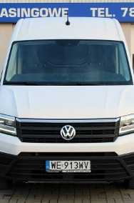 Volkswagen Crafter 177KM SalonPL FV23% Grzane Fotele LED Tempomat Webasto Gwar 70650net-2