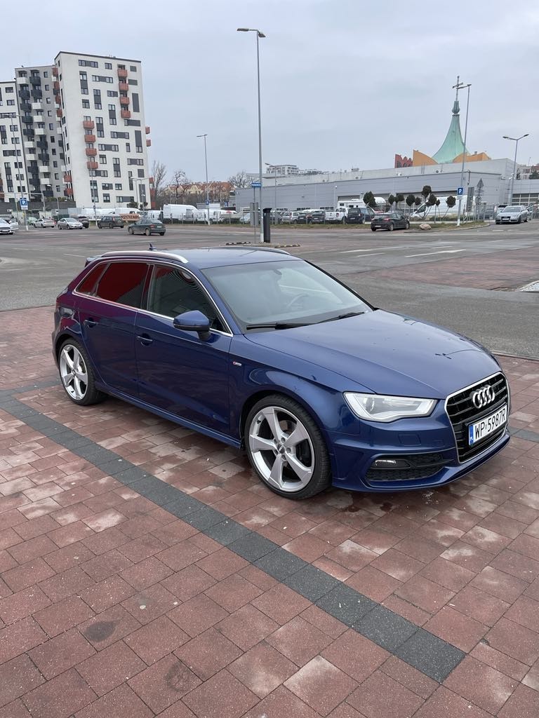 Audi A3 III (8V) Audi A3 Audi A3 Sportback 2.0 TDI 184KM S-LINE