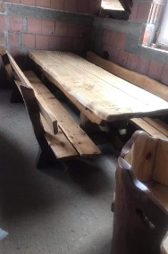 Meble ogrodowe do altanki, stół, stoły drewniane-2