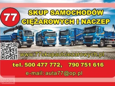 Scania SKUP SAMOCHODOW CIEZAROWYCH I-1
