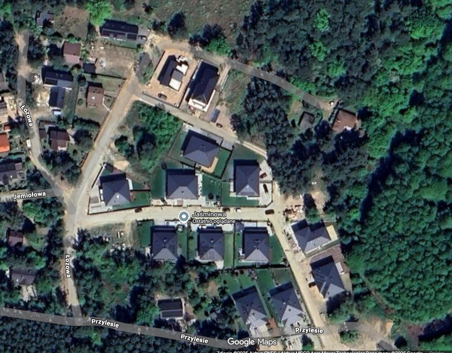 Działka budowlana blisko lasu - Widok 2