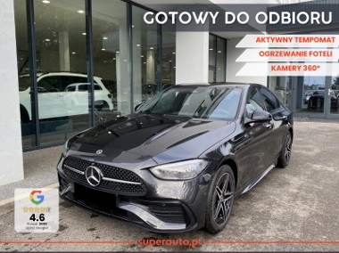 Mercedes-Benz Klasa C W205 200 4-Matic AMG 200 4M Pakiet AMG Premium + Night + Kamera 360 + Digital-1