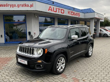 Jeep Renegade I 1.6 120 KM LIMITED, Jasny środek,Navi,Tempomat, Gwarancja-1