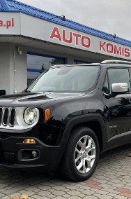 Jeep Renegade I 1.6 120 KM LIMITED, Jasny środek,Navi,Tempomat, Gwarancja-2