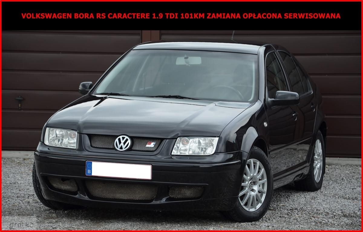 Volkswagen Bora I RS CARACTERE 1.9TDI 101KM ZAMIANA OP ACONA