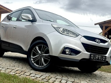 Hyundai ix35 1.6 Benz 135KM z Niemiec, LIFT 2015r, Pół-skóry, Grzane fotele, NAVI-1
