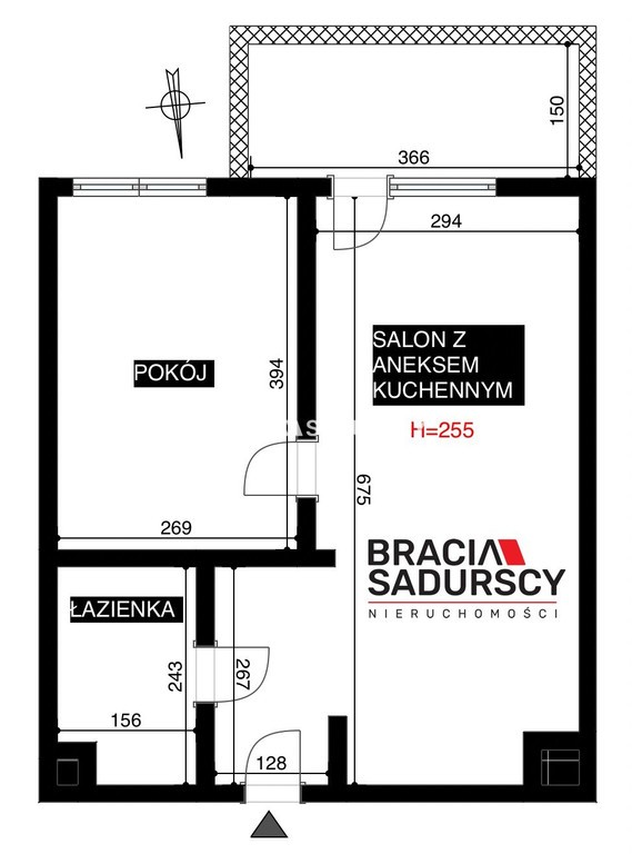 Super lokalizacja uczelnie 2 pokoje balkon tramwaj – pohled 3