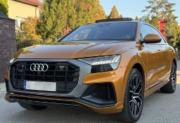 Audi Q8 ASO FV23% Matrix Kamera 360 Pneumatyka Skrętna oś Dociągi CarPlay Android