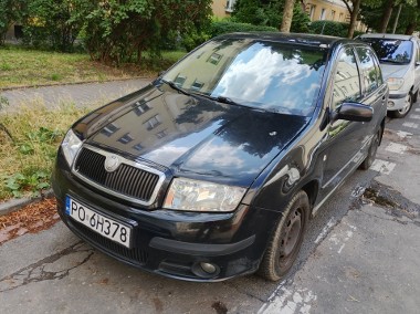 rok 2007, benzyna 1.4, hatchback 5-drzwiowa, używana, czarna-1