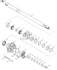 New Holland T6090 T6070 Wałek 87425393