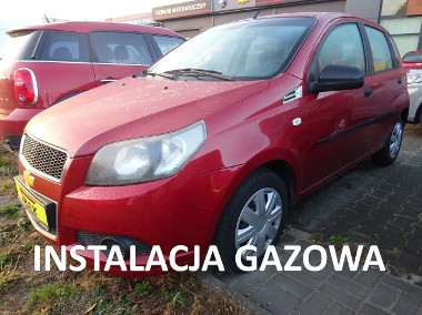 Chevrolet Aveo Samochód z gazem, salon polski, niski przebieg.-1