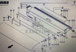 CLAAS 00 0630 428 1/Claas Lexion osłona/Claas Lexion 580 560-540 460-440 770-760 670-640