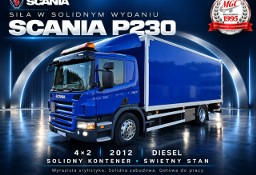 Scania P230 4X2 Scania P230 4X2 / MOCNY KONTENER / WINDA / SOLIDNA KONSTRUKCJA