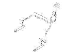 John Deere 960 - Siłownik hydrauliczny DC213432 (Układ hydrauliczny)