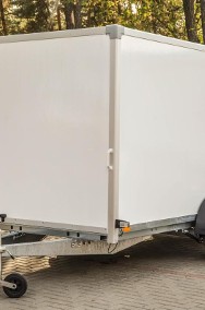 25.26.102 Przyczepa towarowa bagażowa Kontener furgon cargo uniwersalna hamowana nowe przyczepy Nowim-2