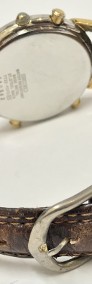SEIKO Chronograph 7T32-F070 japoński Zegarek męski na pasku ELEGANCKI-4