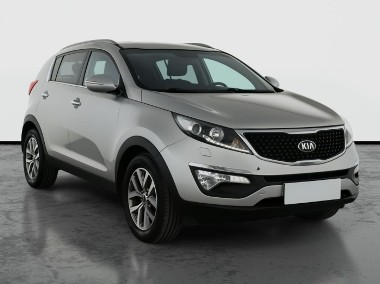 Kia Sportage III , Skóra, Navi, Klimatronic, Tempomat, Podgrzewane siedzienia-1