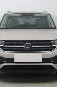 Volkswagen T-Cross , Salon Polska, Serwis ASO, Skóra, Klimatronic, Tempomat,-2