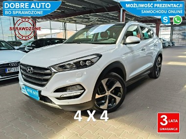 Hyundai Tucson III 2.0 185KM 4x4 Automat, Skóra,Martwe Pole,Panorama,Grzane/Wentyl.Fote-1