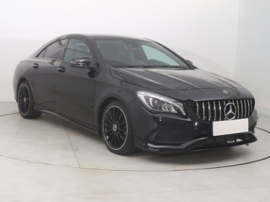 Mercedes-Benz Klasa CLA , Skóra, Navi, Klimatronic, Tempomat, Parktronic,-1