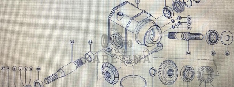 CLAAS 0009362661/CLAASprzekładnia kątowa/CLAAS-1