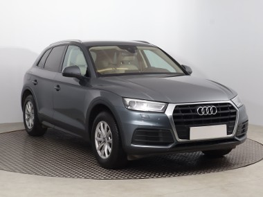 Audi Q5 III , Salon Polska, Skóra, Navi, Xenon, Bi-Xenon, Klimatronic,-1